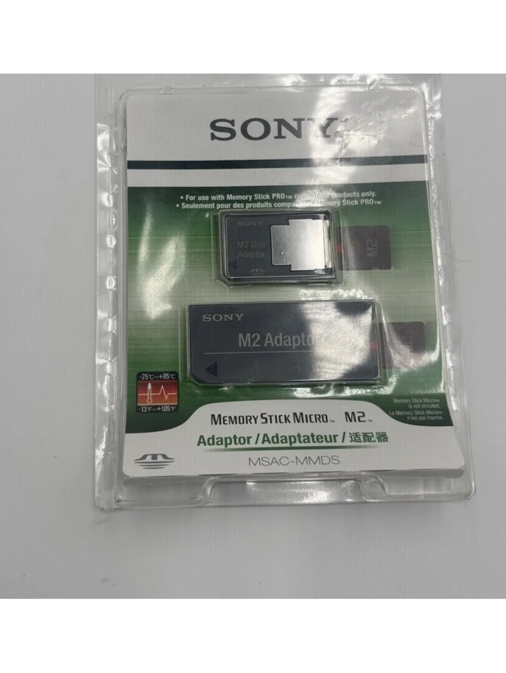 Sony Memory Stick Micro M2 Duo Adaptor MSAC-MMDS